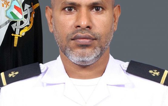 MNDF ge tharujamaanakah Major Hussain Rasheed