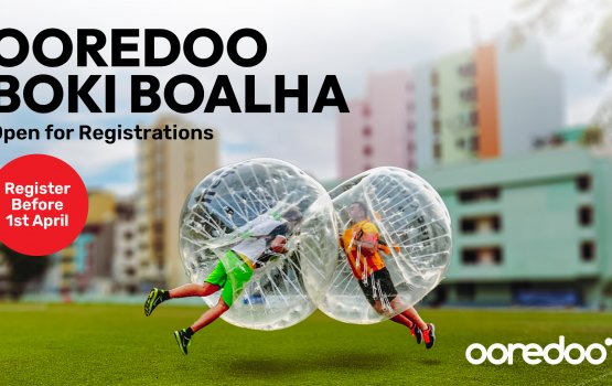 Ooredoo boki boalha mubaaraathah register vumuge furusathu hulhuvaalaifi
