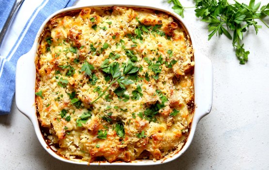 Roadha Malaafaiy: Baked Tuna Cheese Macaroni