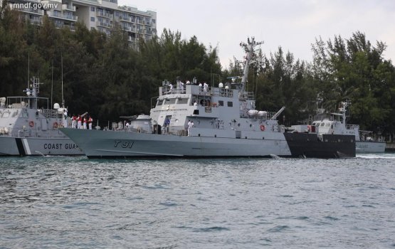 Coast guard ge fleet ah india in hadhiya kuri ulhandhu genesfi