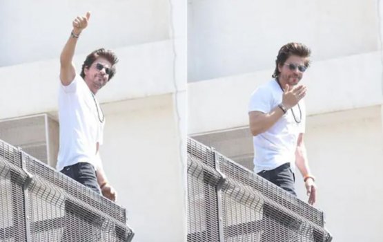 Eid ge munaasabathugai Shah Rukh ge geydhoshah ethah haas bayaku ehvejje