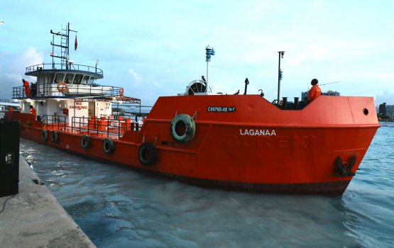 Jet fuel ufulumah STO in haassa barge eh  beynun kuranee