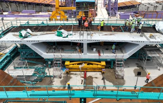 Thilamale' bridge ge 35% masaikah nimijje