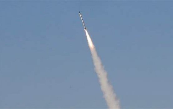 Israeli ge Hamala thakuge Badhalugai Falastheenun Israel ah Rocketun Hamala Dheefi 