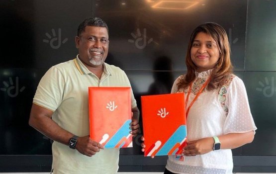 Scate maldives ge development partner akah dhiraagu!