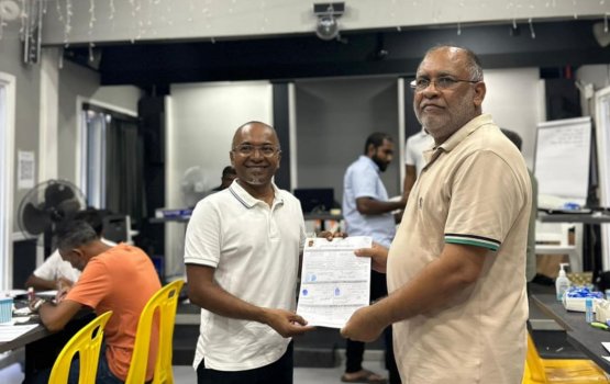 Mwsc ge chairman isthiufa dheefi