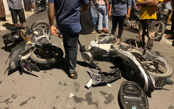 Fuvahmulakugai nurahkaatheri accident eh, 2 zuvaanakah aniyaa vejje