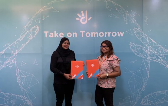 Fiontti Netball Academy ge mi aharuge digital partner akah Dhiraagu