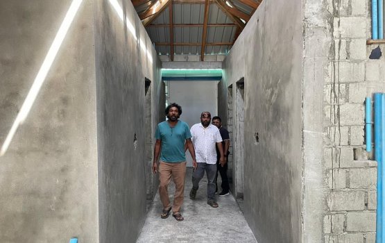 Urbanco in Gdh.Thinadhoo gai gaaimu kuraa decompression chamber ge massakaiy mi mahu 15 gai nimeyne