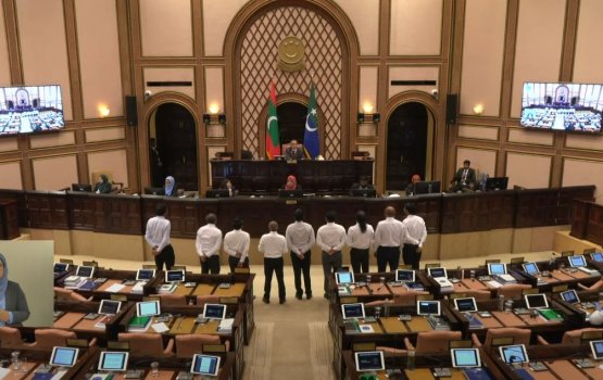 Majlis ge jalsaa eh maadhamaa bavvanee