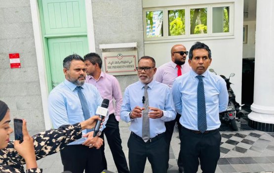 Raees Solih ah sitee nulibeythee, raees offyhugai thibegen sitee liye havaalu kohffi