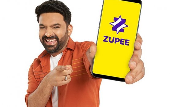 Zupee ge ambassador akah Kapil Sharma