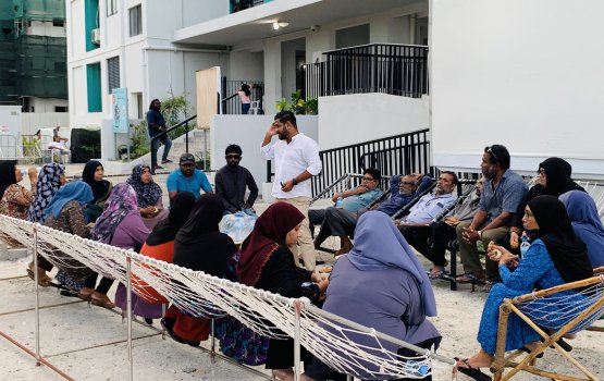Goathi bahaathee hiyaa flat in kuli dhekkun hutaalah mashvaraa kuranee
