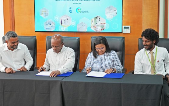 Hulhumale hospital gai ICU aai NICU hadhan STO ah