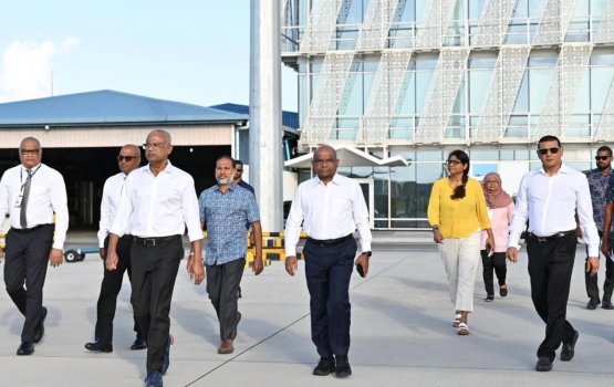 Riyaasee inthihaabuge campaign ah Raees Solih  Shaviyani atoll ah