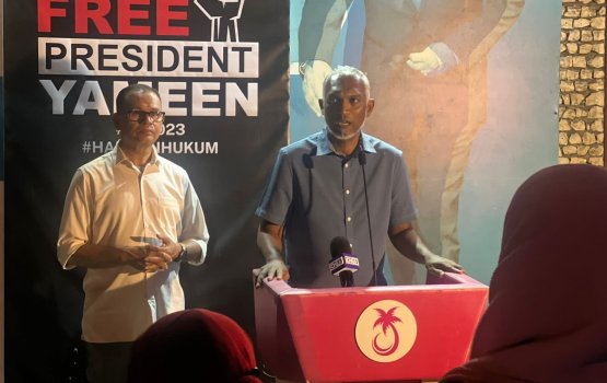 Raees Yameen eh kurahvanee gaumee jihadh eh: Dr. Muizzu