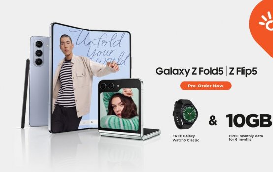 Galaxy z fold5 dhiraagu in pre order kureveyne