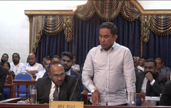 Saabithu dharanyeh othas dharani dhehkumuge muhdhathu hama eh nuvey: Raees Yameen