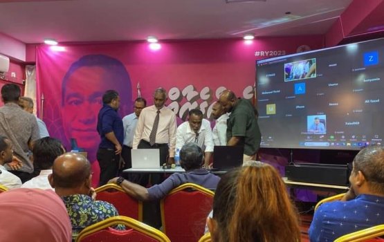 Riyaasee inthikhaabu boycott kuran PPM senate in faaheh nuvi