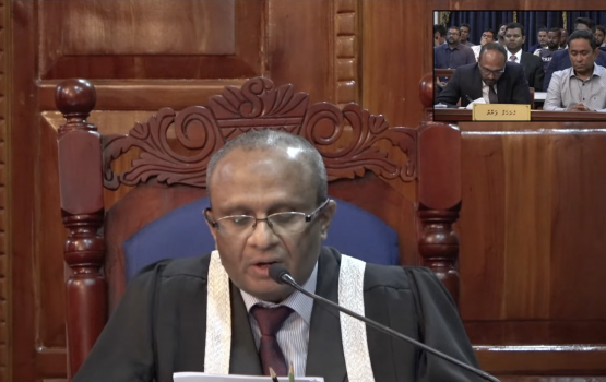 Suprem court in Raees Yameen ah inthikhaabu gai vaadha kurumuge furusathu nudhin