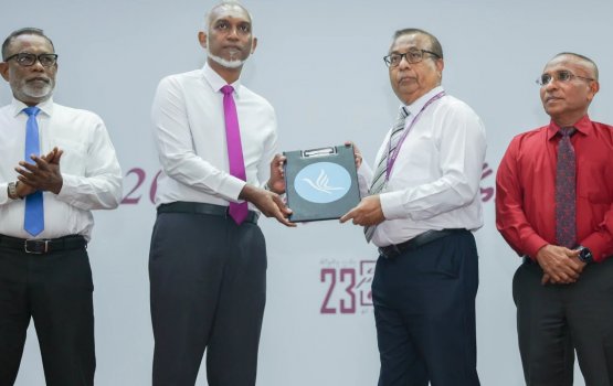 Raees Yameen ge thaaeedhaaeku inthihaabugai vaadhakurehvumah Muizz form hushalhaifi