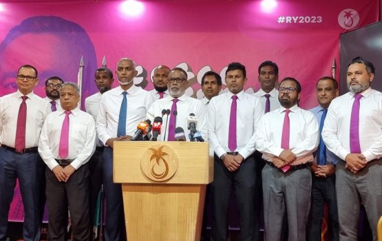 Hiyaalthafaathvu thah ehfaraaikoh ppm coalition in Muizzu aai eku thibikan dhahkaalaifi
