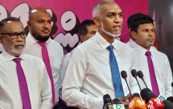 Raees Yameen geah badhalukohdheyn edhi raees Solih arihugai aadheys dhennevin: Muizzu