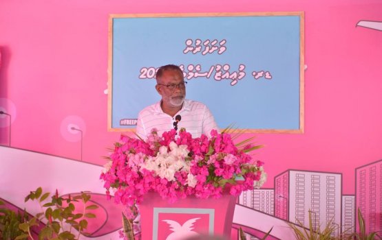 Riyaasee inthihaabu gai dhevana burakah thayyaareh nuvan: Adhurey