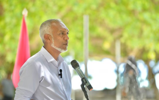 Felidhoo rayyithunna medhu sarukaarun vanee ihimaalu vafai: Muizzu