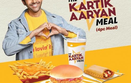 India McDonald ge menu ah Kartik ge name