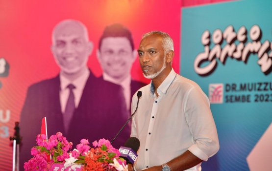 Vinares flat thaku ge kuli kudakoh dheynan: Muizzu