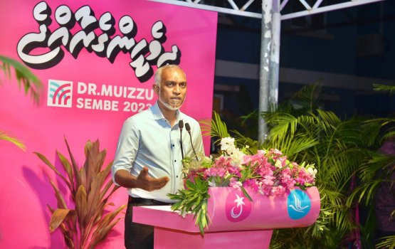 Hiyaa Flat ah vannan kuri haradhu dheynana: Dr. Muizzu