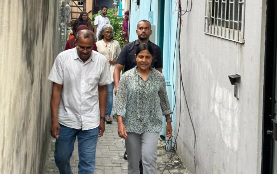 Raees Solih thaaeedhu ithuru kurumah Madam Fazna dhorun dhorah 
