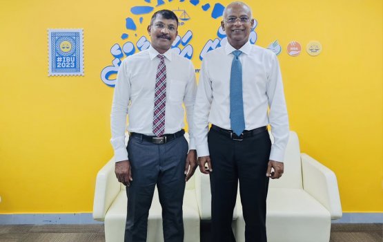 Kuree ge member Riyaz Rasheed ge thaa'eedh Raees Solih ah