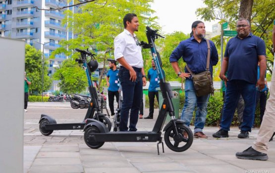 Kolhah hure dhuvvaa battery cycle hulhumale gai