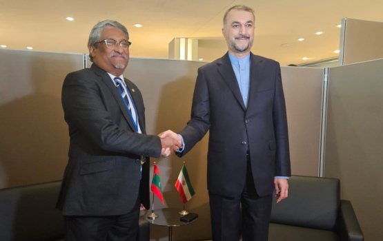 Raajje in alun Iran aa eku gulhun gaaimu koffi