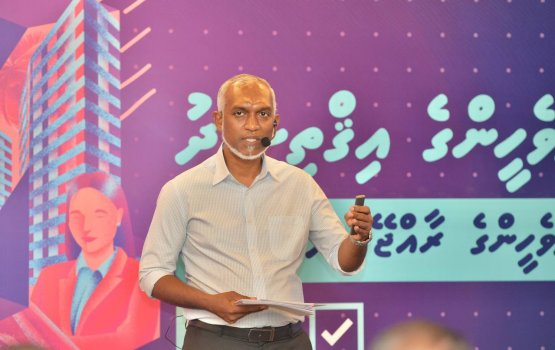 Anna aharun feshigen Nasruge dhuvahah sarukaarun furihama samaalukan dheynan: Muizzu 