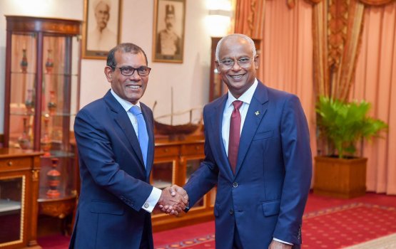 Nasheed hushahelhuhvee rayyithunge vote in raees inthihaab kurumah