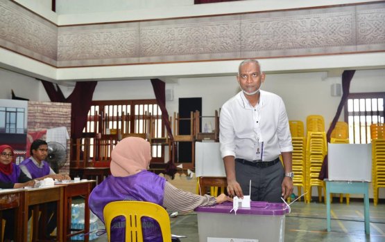 Veehaa ves avahah rayyithun vote lumah Muizzu edhivadaigenfi