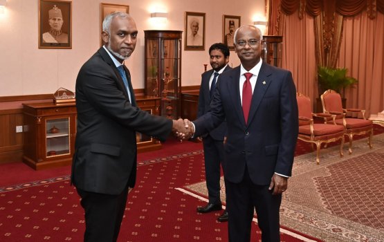 MDP ge aharee dhuvahuge thahuniyaa Raees Muizzu fonuvvavaifi