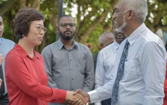 Minivan kamah ihthiraam kuraa konmme gaumakaa gulhun baavan beynun: Muizzu