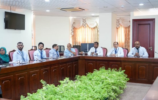 Huvaakurumuge rasmiyaathaa gulheygothun MNDF aai eku mashvara kohfi