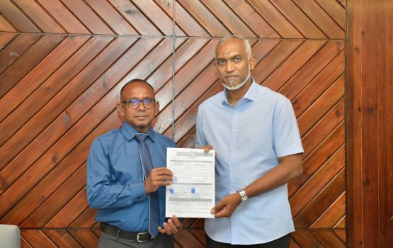 MDP dhookoh Fulhadhoo Council ge Raees PNC ah