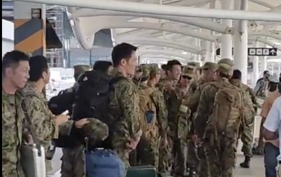 Airport ga thibee transit akah ai japan ge askaree sifain