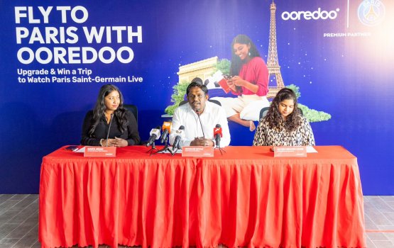 Ooredoo ge hidhumatheh activate kollaigen Paris gai PSG ge match eh belumuge furusathu