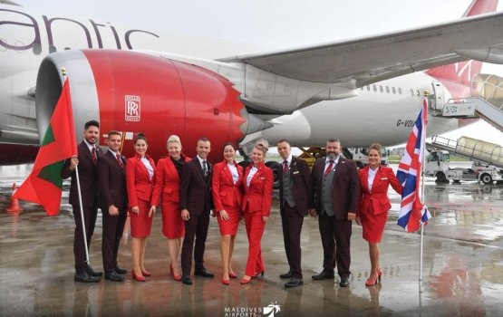 Virgin atlantic ge dhathuru thah raajje ah fashaifi