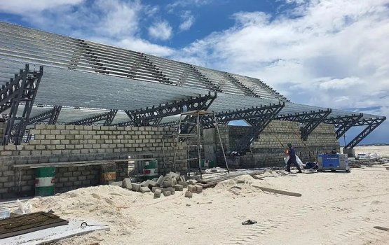 Magoodhoo Airport hadhan gendhiya saamaanu Nilandhoo airport hadhan gendhanee