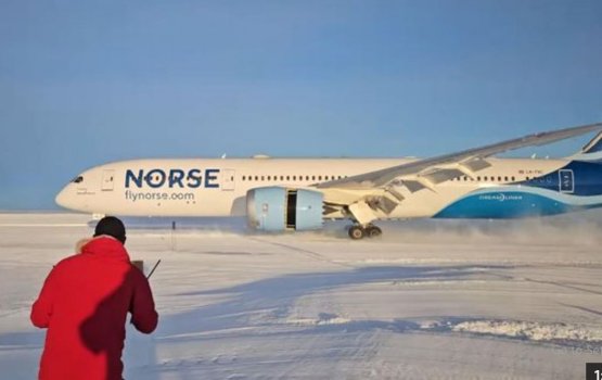 Furathama faharah Boeing mathindhaa boat eh Antarctica ah jahsaifi