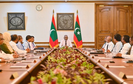 Hulhumale ge municipal hidhumaiy thah city council ge dhashah badhalu kuran ninmaifi