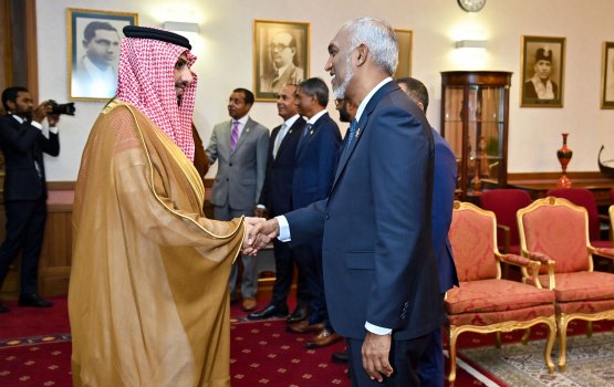 Raajje aaeku viyafaari ehbasvumeh hadhan saudi in ninmaifi